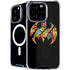 DC Comics Batman Silhouette Logo Vintage Pattern iPhone 16 Pro MagSafe Case